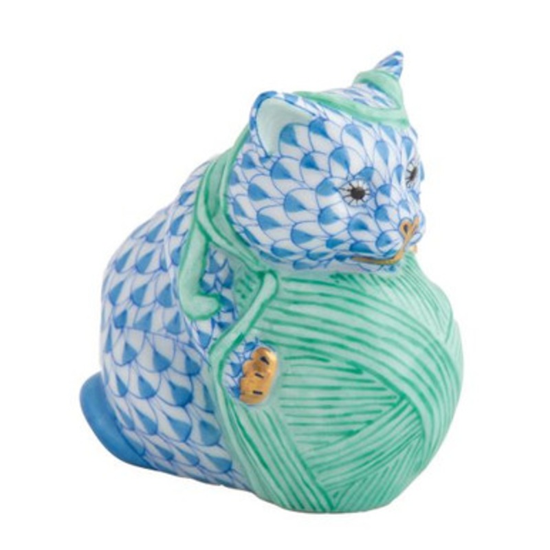 Playful Kitten in Blue [6COLF2132]