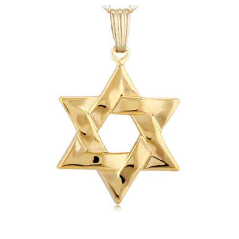 Star of David Charm Necklace [JNPEN1120]