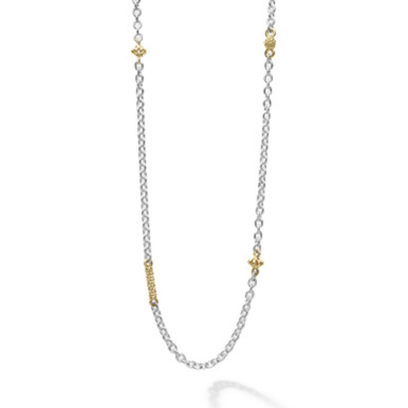 Caviar Icon Elements Link Necklace [JNOTH1006]