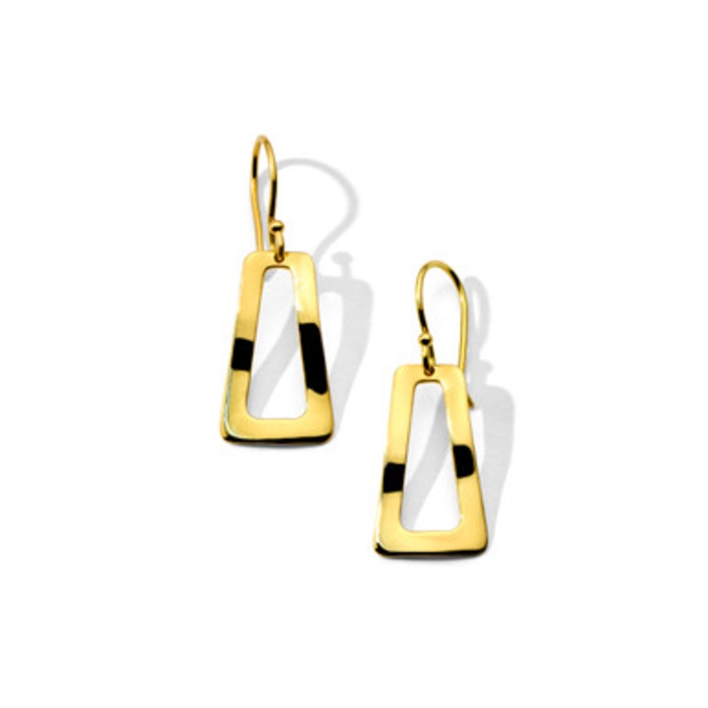 Classico Open Wavy Drop Earrings [JEOTH1157]