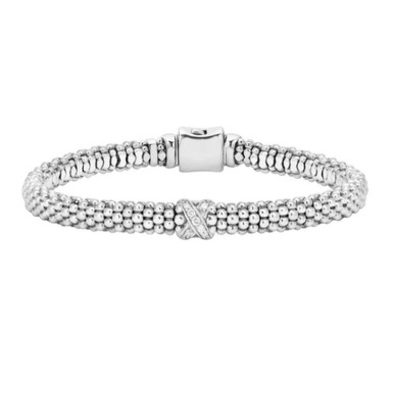 Caviar X Diamond Bracelet [JBOTH1521]