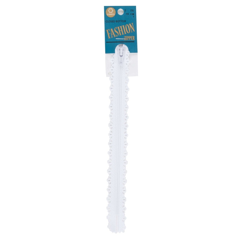 Coats & Clark Fashion Cutwork Zippers – Clearance Items