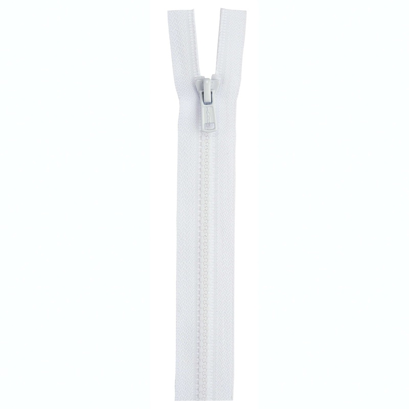 Coats & Clark Lightweight Molded Separating Zippers – Clearance shades