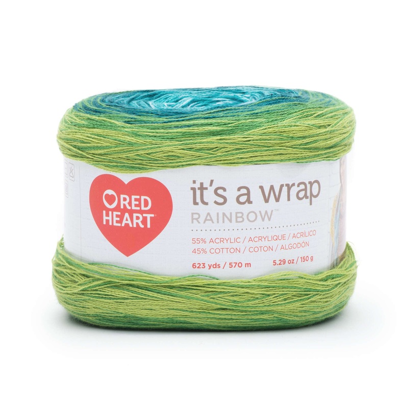 Red Heart It’s a Wrap Rainbow Yarn – Discontinued Shades
