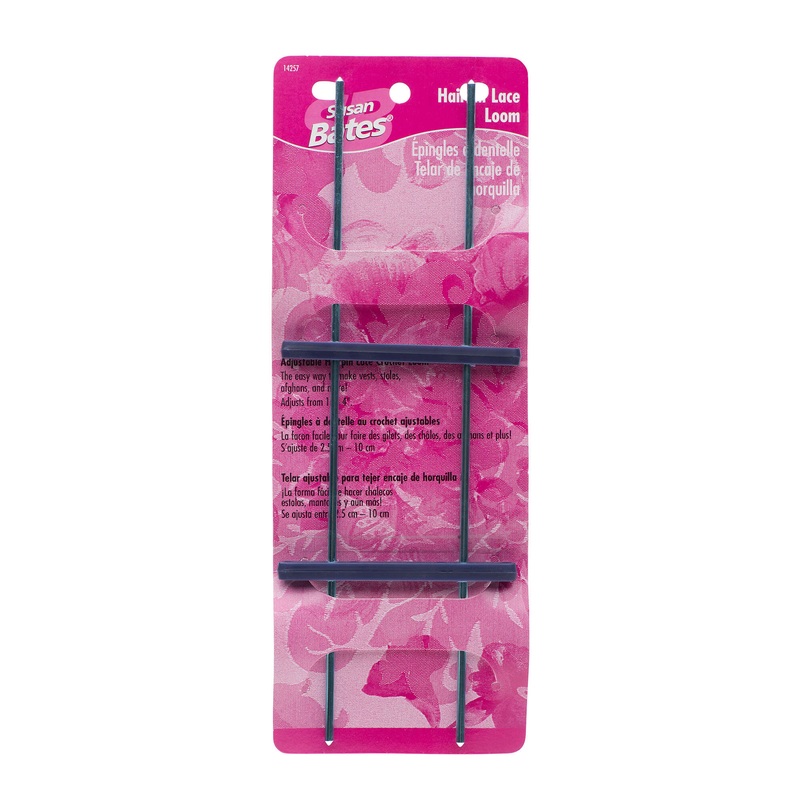 Susan Bates Adjustable Hairpin Lace Loom – Discontinued