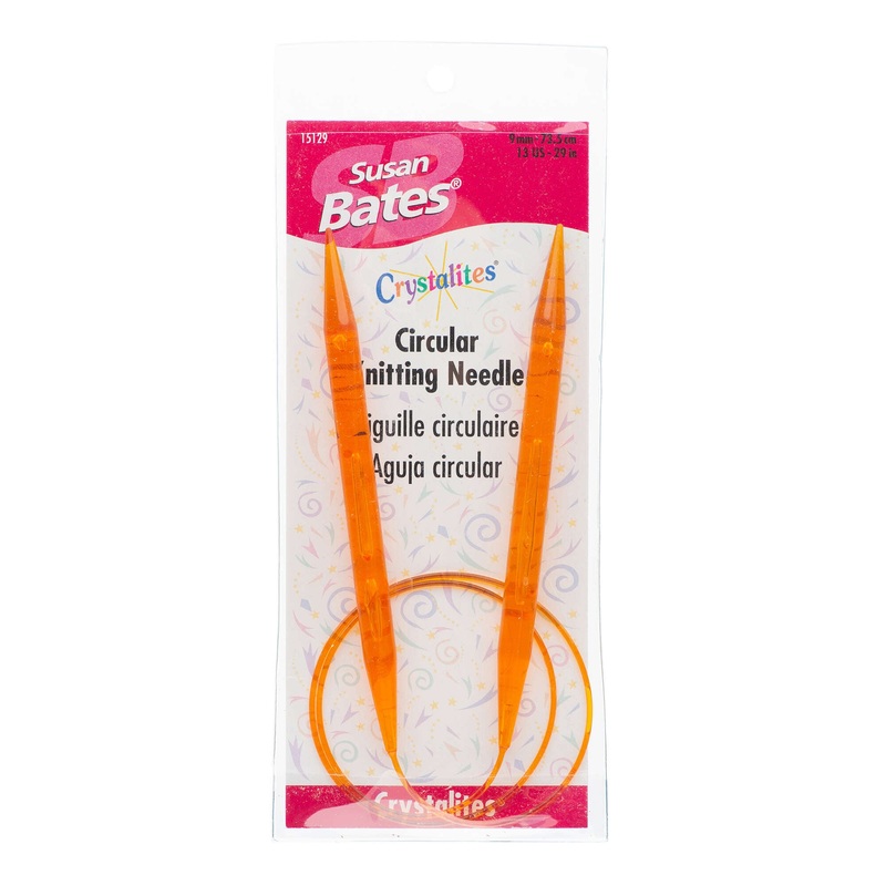 Susan Bates Crystalites 29 Circular Knitting Needles – Clearance Items*