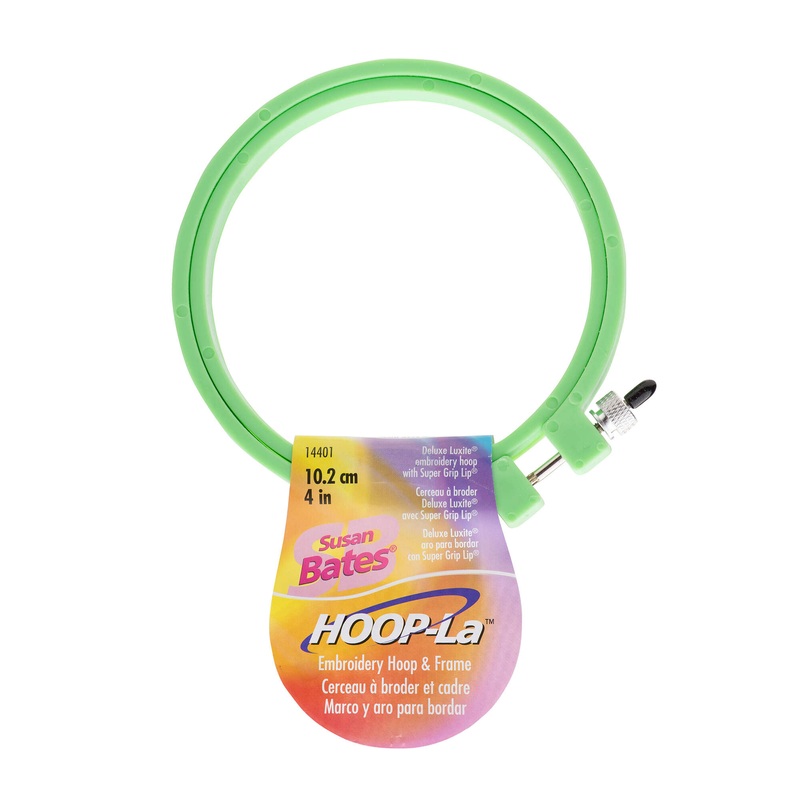 Susan Bates Hoop-La Embroidery Hoop & Frame