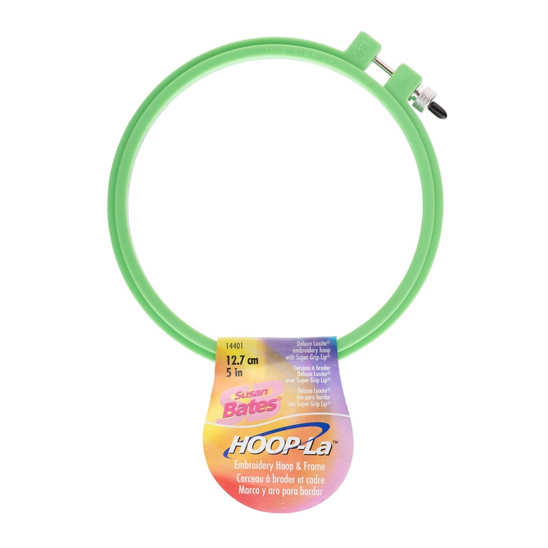 Susan Bates Hoop-La Embroidery Hoop & Frame – Discontinued Items