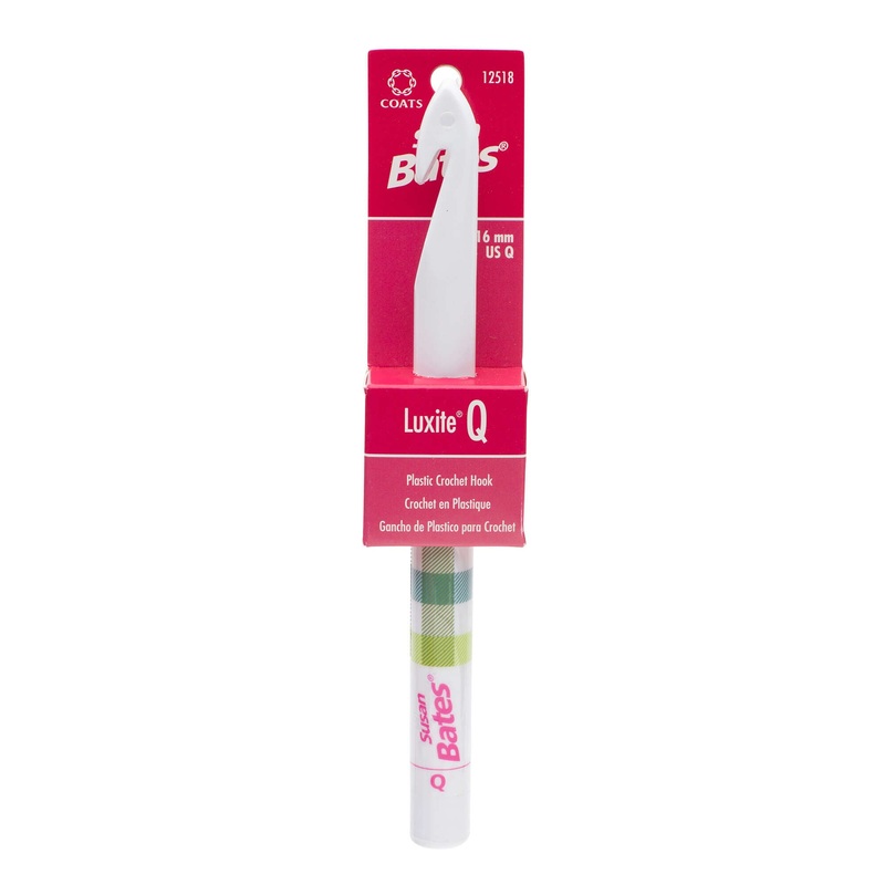 Susan Bates Luxite Plastic Crochet Hooks