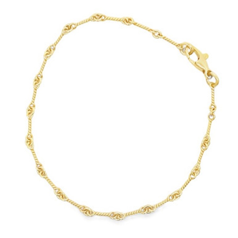 Twist Link Chain Bracelet [JBOTH1144]