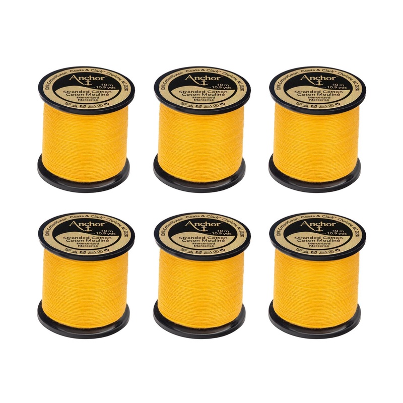 Anchor Spooled Floss 10 Meters (6 Pack) – Clearance shades