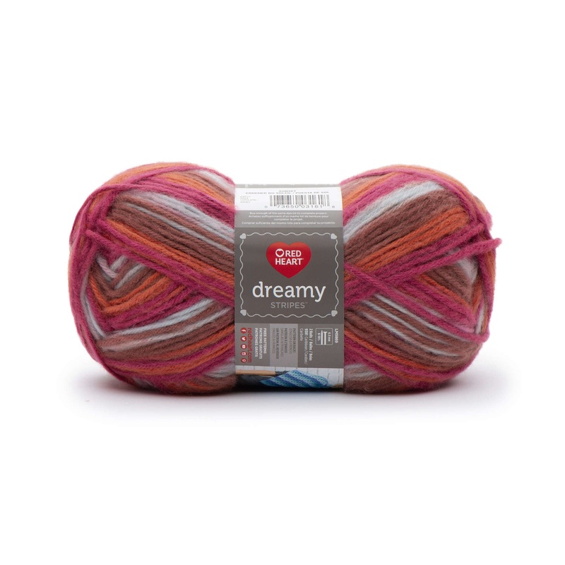 Red Heart Dreamy Stripes Yarn – Discontinued Shades