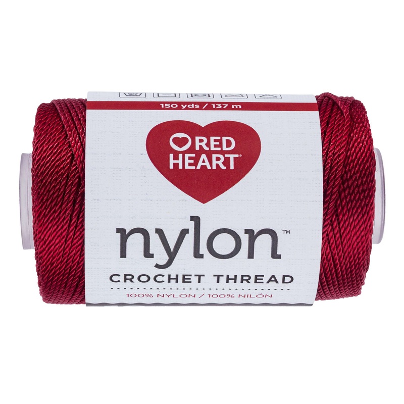 Red Heart Nylon Crochet Thread Size 18