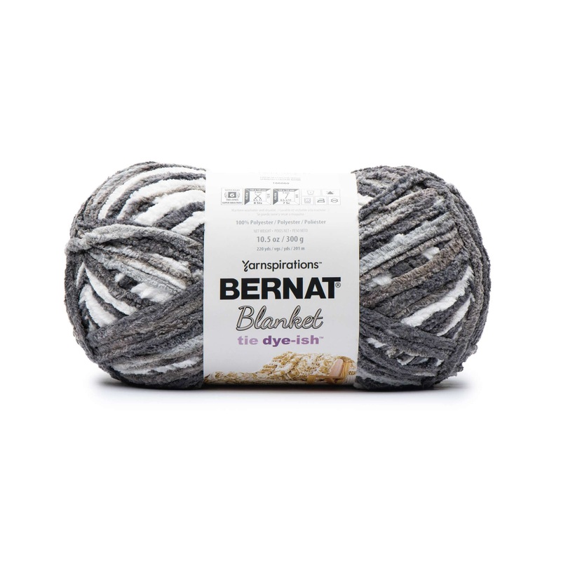 Bernat Blanket Tie Dye-ish Yarn (300g/10.5oz) – Discontinued Shades