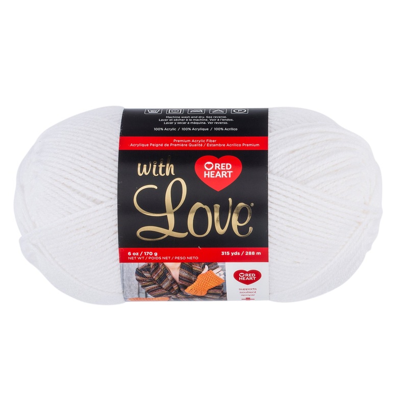 Red Heart With Love Yarn (170g/4.5oz) – Discontinued Shades