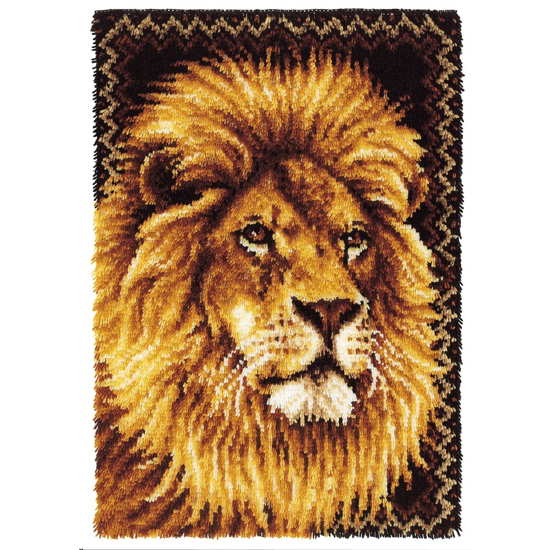 WonderArt Lion Kit 27 x 40, Clearance items