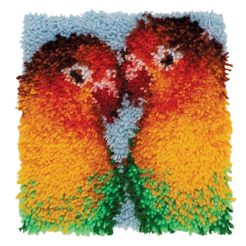 WonderArt Lovebirds Kit 12 x 12, Discontinued items