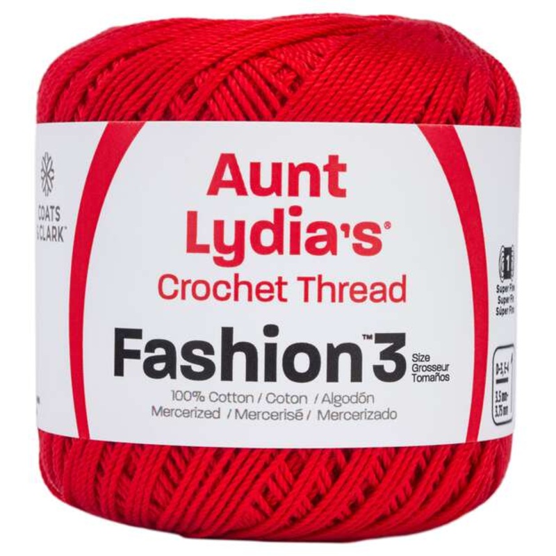 Aunt Lydia’s Fashion Crochet Thread Size 3