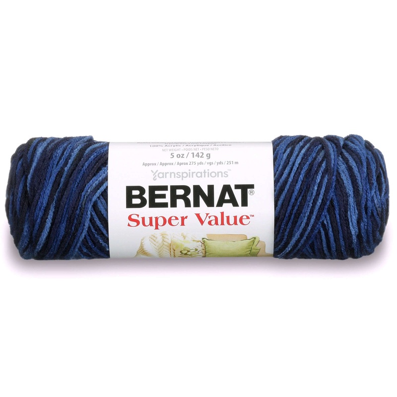 Bernat Super Value Variegates Yarn
