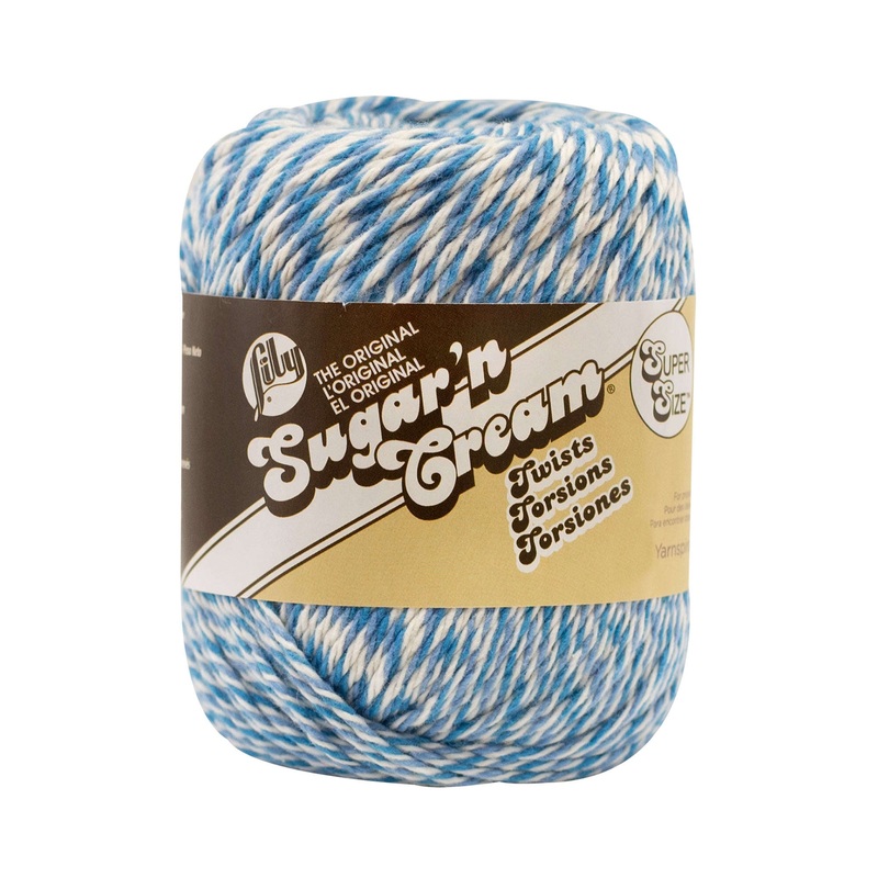 Lily Sugar’n Cream Super Size Twists Yarn – Discontinued Shades