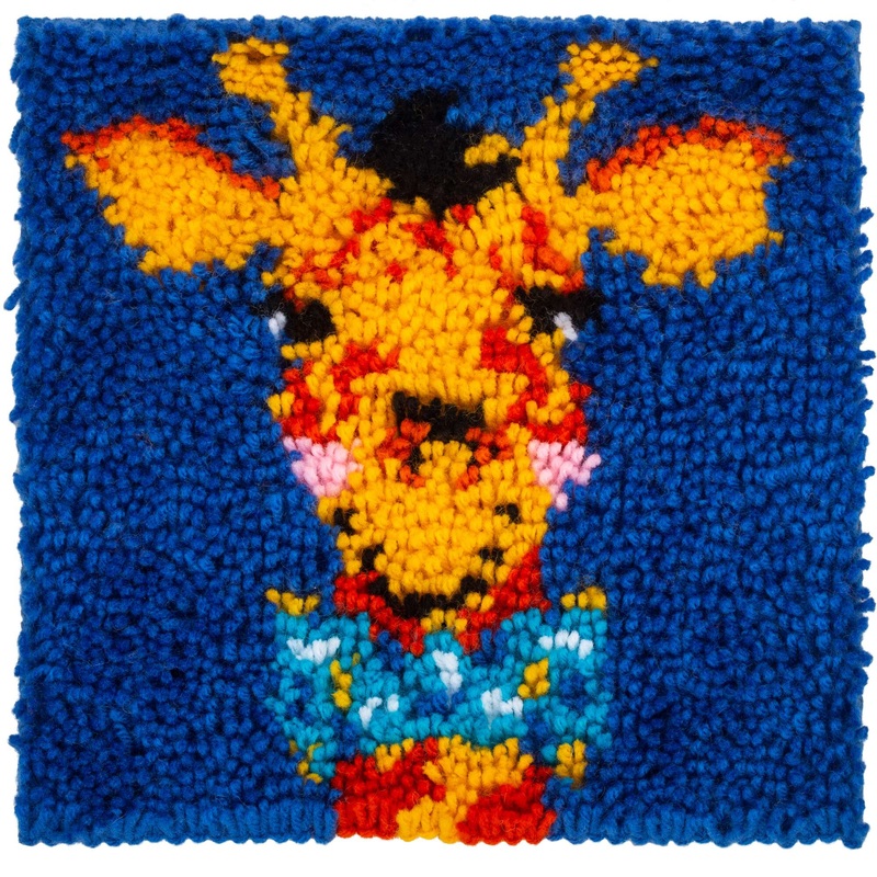 WonderArt Bowtie Giraffe Kit 12 x 12, Discontinued items