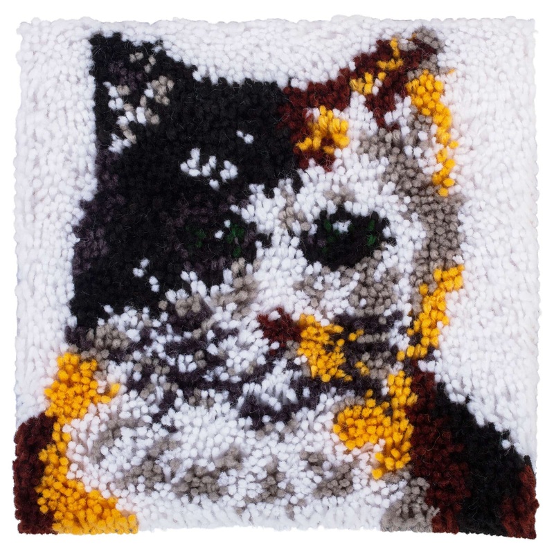 WonderArt Calico Cat Kit 12 x 12, Discontinued items