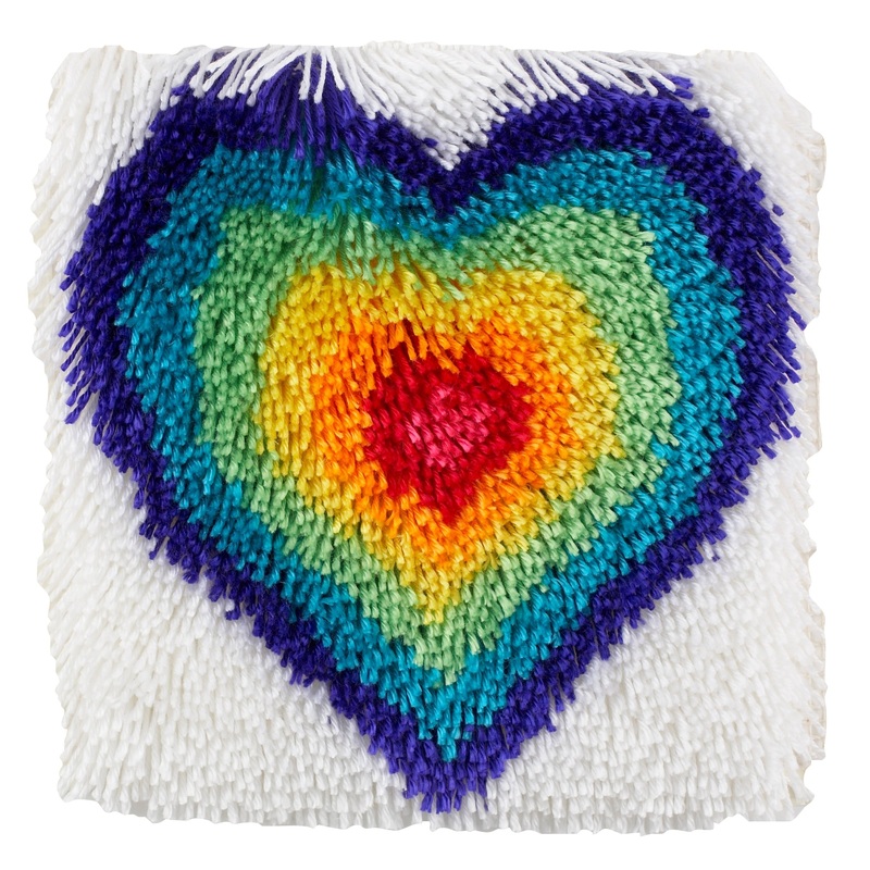 WonderArt Shaggy From The Heart Kit 12 x 12, Discontinued Items