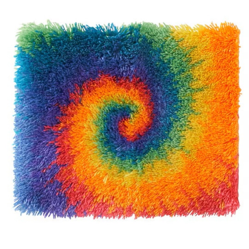 WonderArt Shaggy Small Tie Dye Kit 12 x 12, Discontinued items