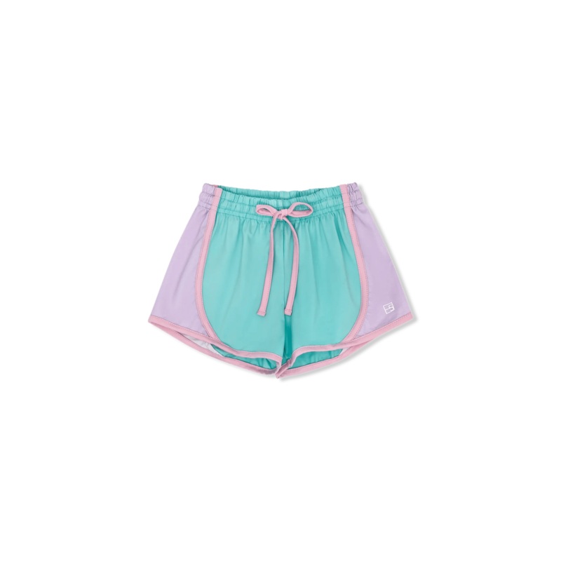 Elise Short – Totally Turquoise/Petal Purple