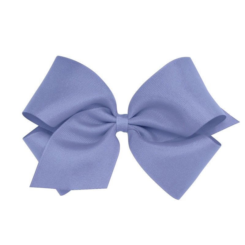 King Grosgrain Bow – Blue Bird