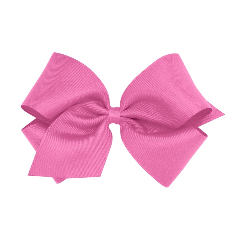 King Grosgrain Bow – Rose