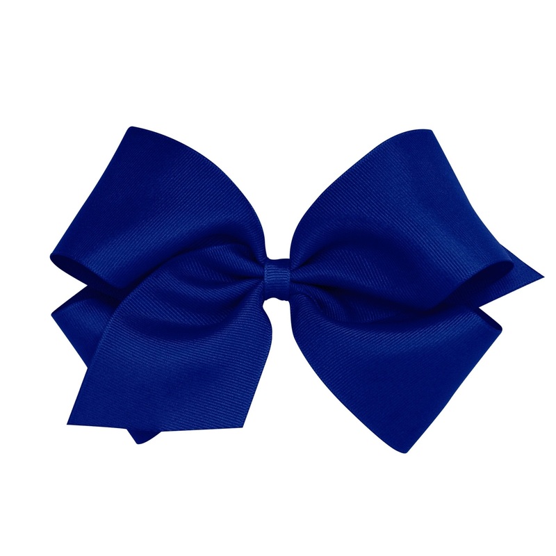 King Grosgrain Bow – Royal