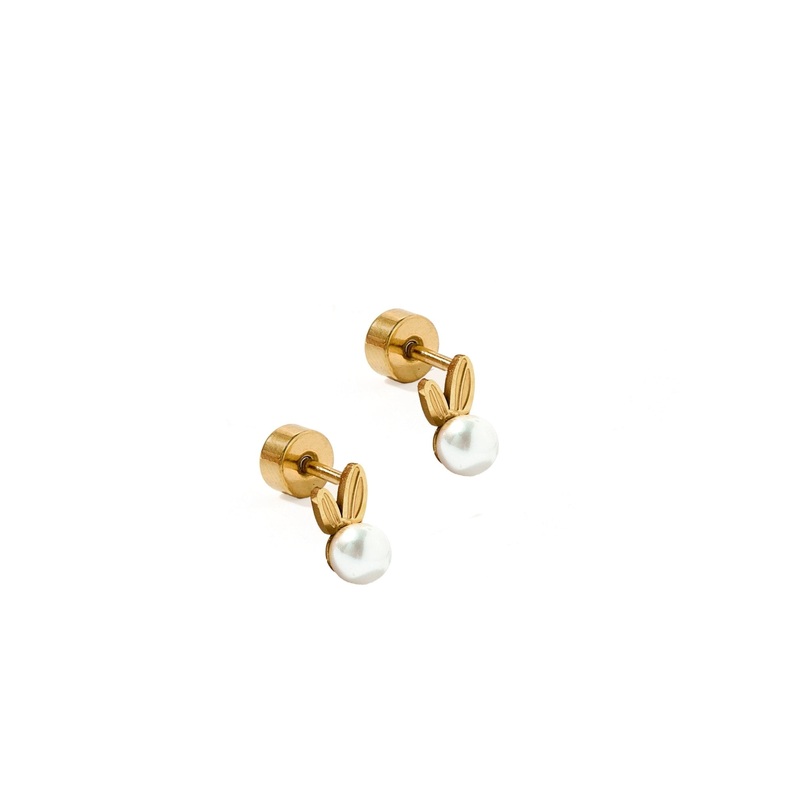 Screwback Stud Earrings – Bunny