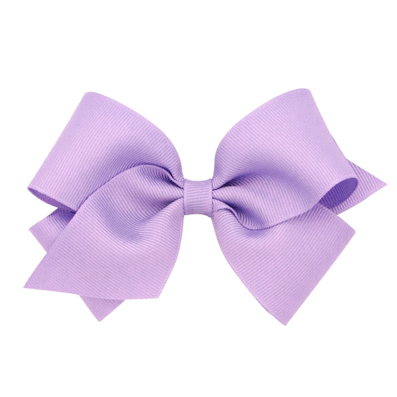 Small Grosgrain Bow – Light Orchid