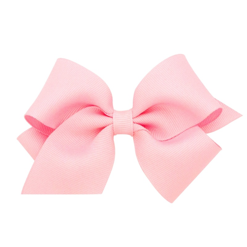 Small Grosgrain Bow – Light Pink