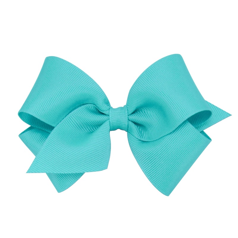 Small Grosgrain Bow – Navajo Turquoise