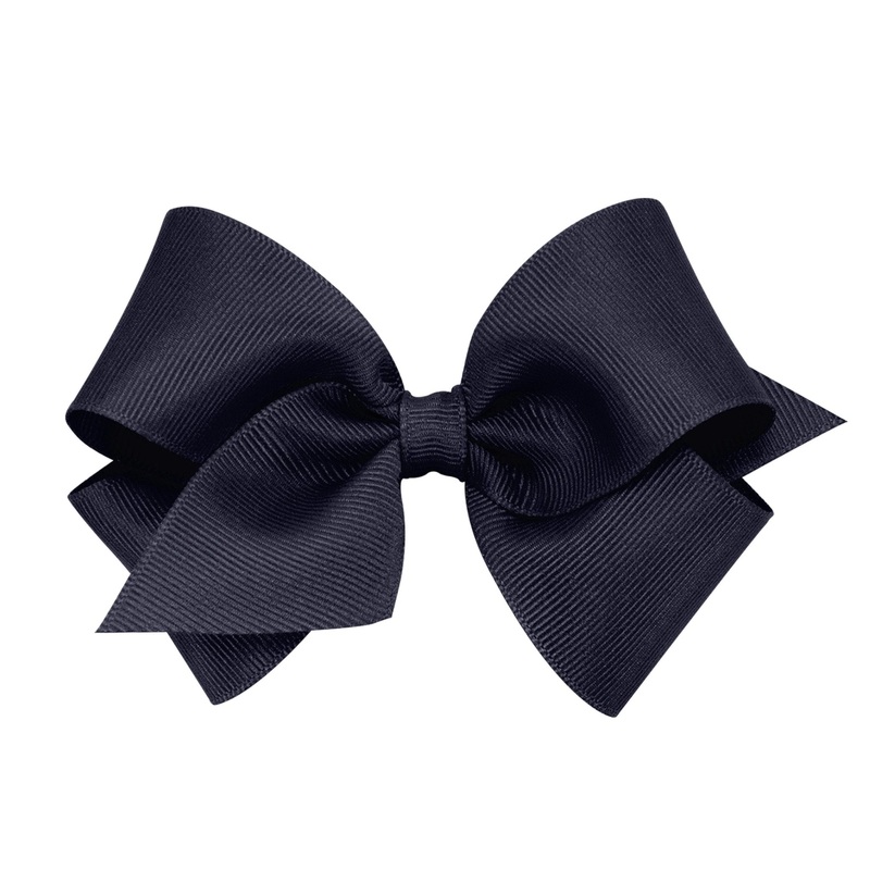 Small Grosgrain Bow – Navy