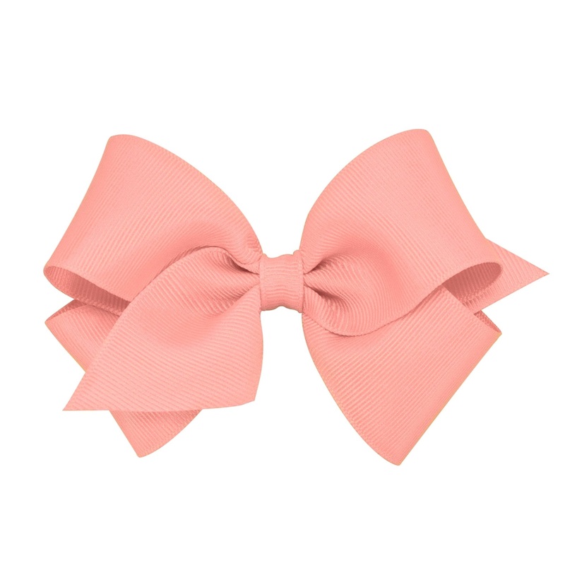 Small Grosgrain Bow – Seashell