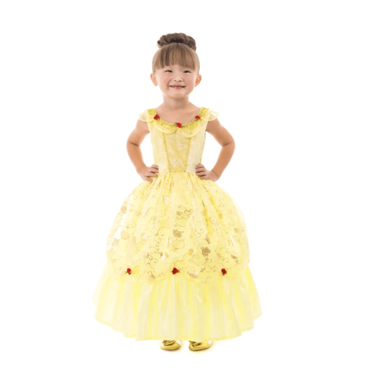 Yellow Beauty Princess Dress