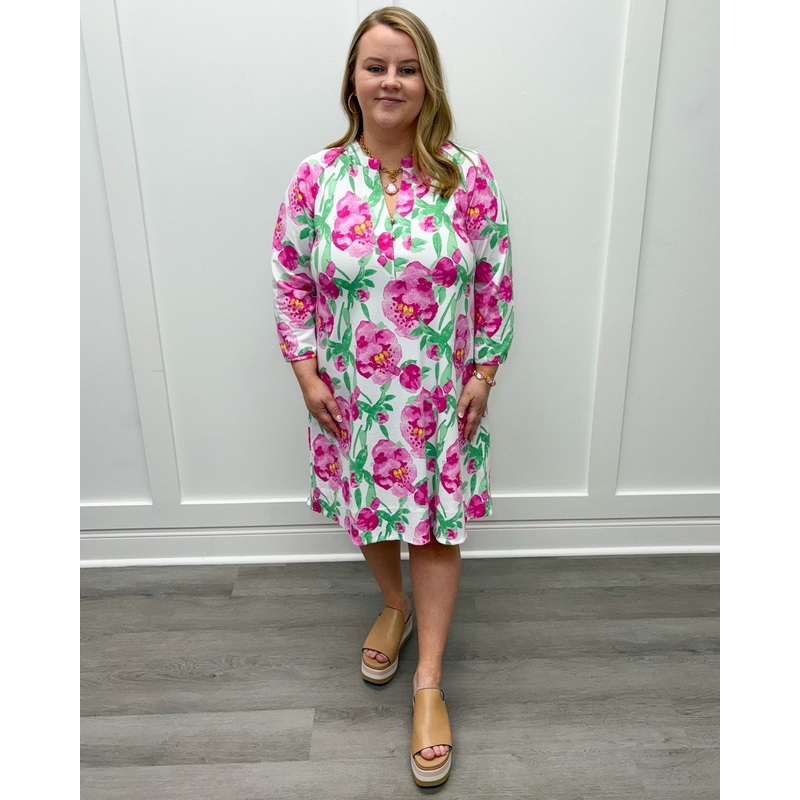Sam Dress – Painted Peony