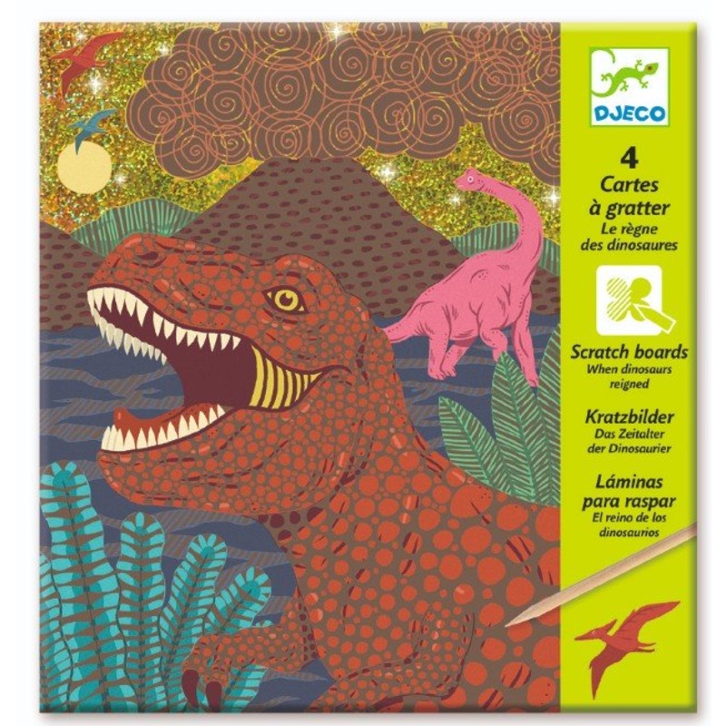 Scratch Cards Dinosaurs