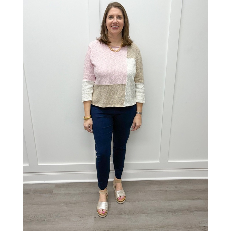 Stonewash Cotton Knits Easy Pant – Denim