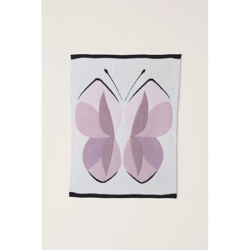 CozyChic Abstract Butterfly Stroller Blanket