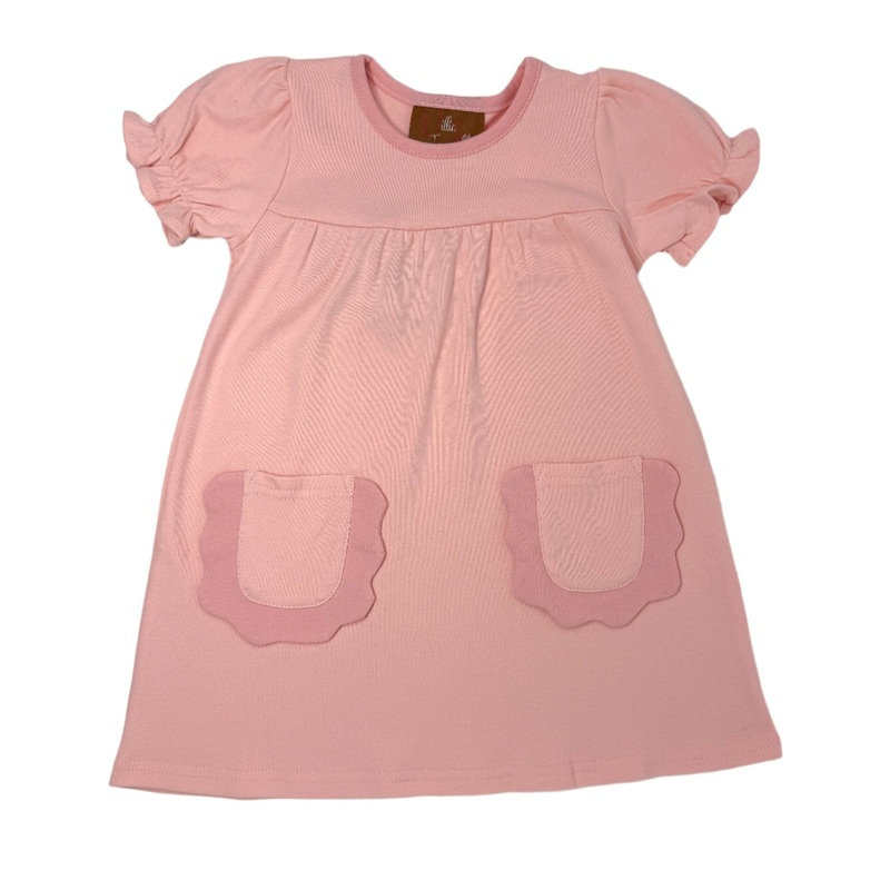 Izzie SS Dress – Peach