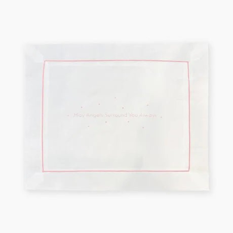 May Angels Surround You Always Pillow – Pink