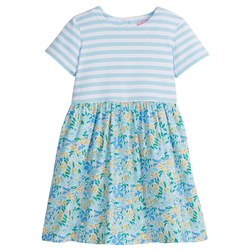 Rosie Dress – Frangipani Blue