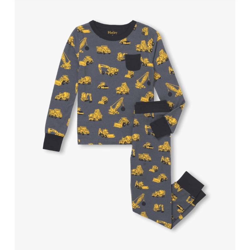 Under Construction Bamboo Pajama Set