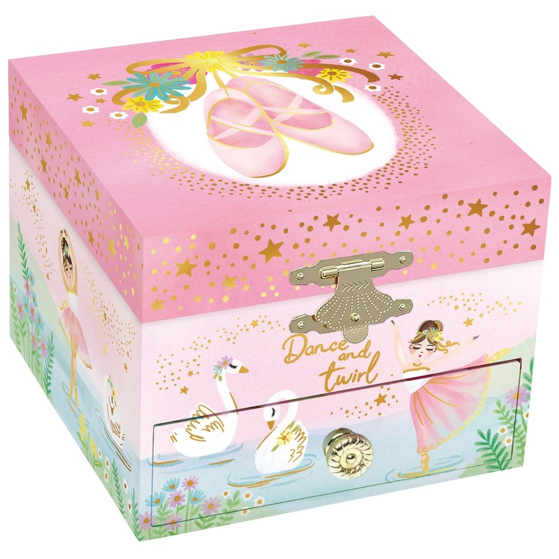 Ballerina Musical Jewelry Box Small
