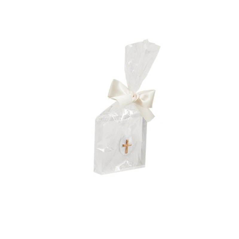 Intaglio Cross Mini Acrylic Icon Plaque