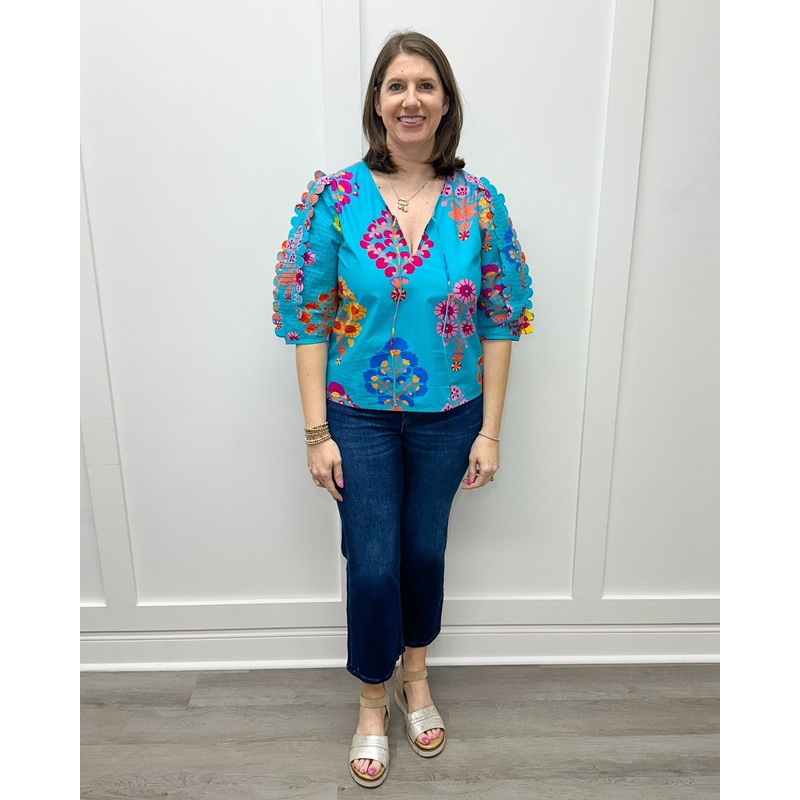 Moda Top – Azure